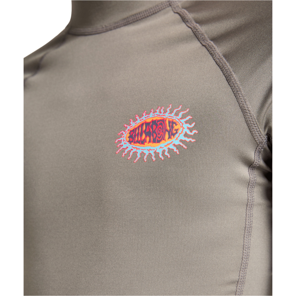 2026 Billabong Junior Re Issue Short Sleeve Rash Vest EBBWR03009 - Pewter